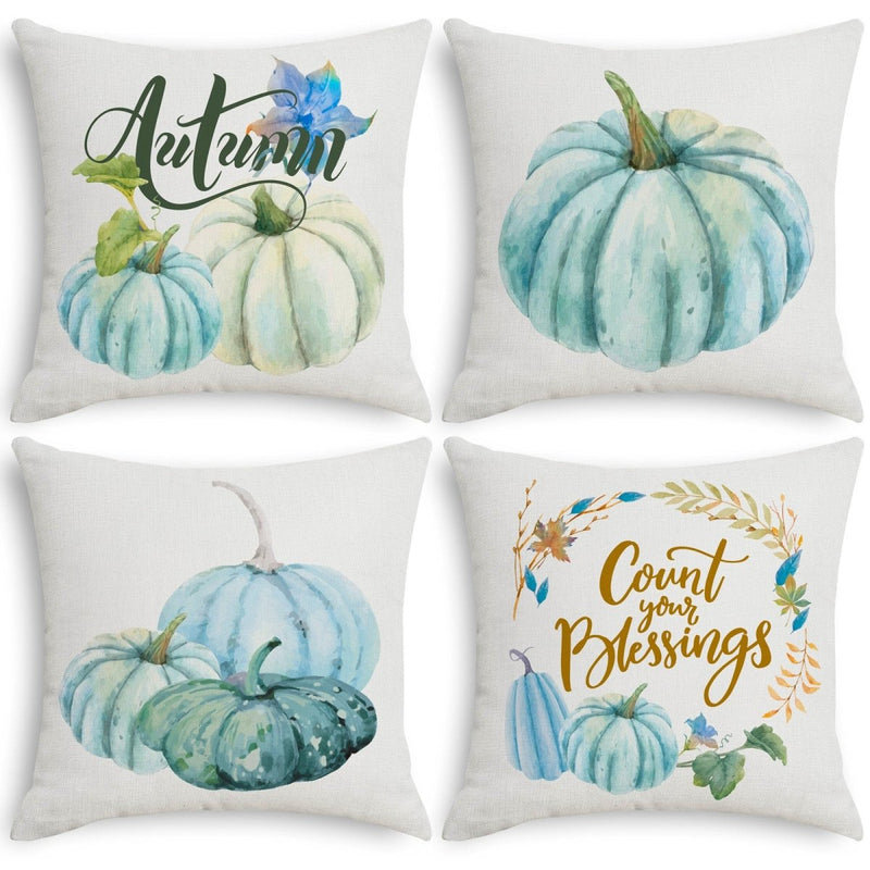  Ensemble de 4 taies d'oreiller pour chambre d'amis 100% coton