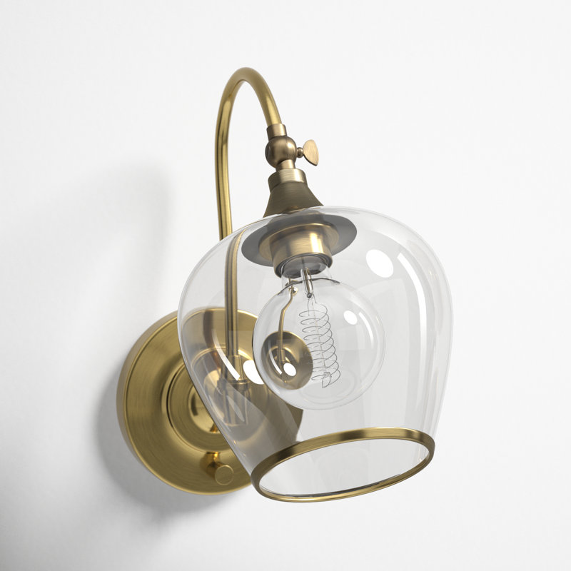 Armed Sconce, Gold