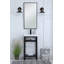 Ensemble de meuble-lavabo simple 18 po Raya-2076954982