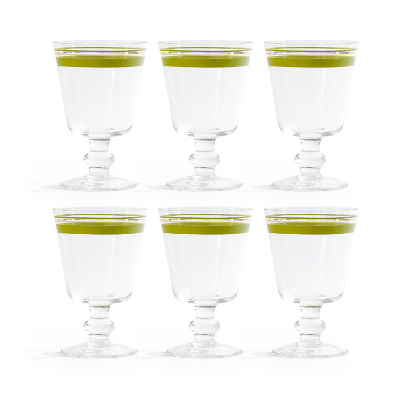 Verres à eau / vin Alfresco, ensemble de 6