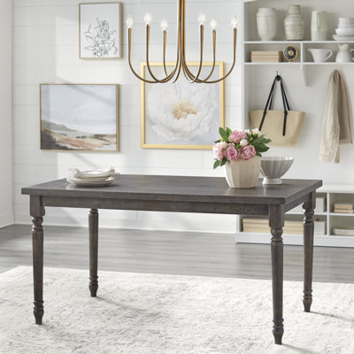 Solid Wood Base Dining Table