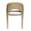 Fauteuil d'extérieur en osier Dason Kavali