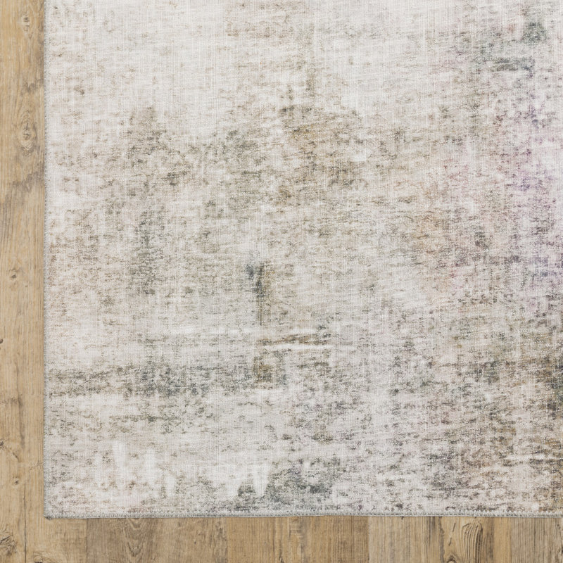 Addlie Abstract Indoor Rug, Rectangle 8'9" x 12'