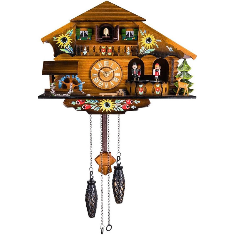 Cuckoo Pendulum Quartz Wall Clock
