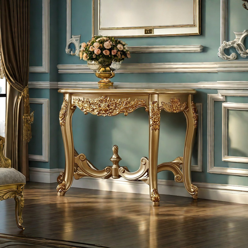 Console Retro Luxury, 31.5" H x 31.5" W x 19.69" D