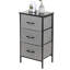 40cm W Metal Bedside Table-242185521