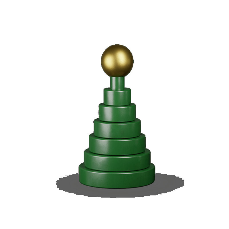 Christmas Tree Green, 0.44'