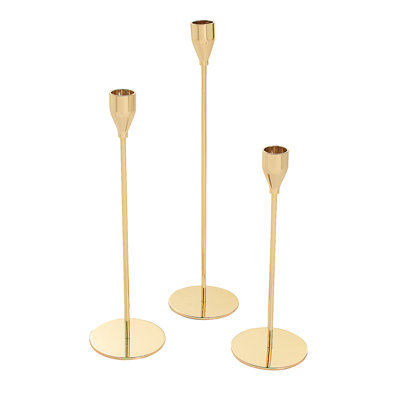 12.6'' H Metal Tabletop Candlestick