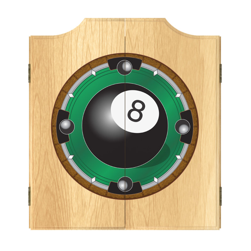 Trademark Global Cork Dartboard (Darts Included)