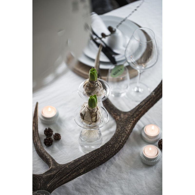 Old English Handmade Glass Table Vase