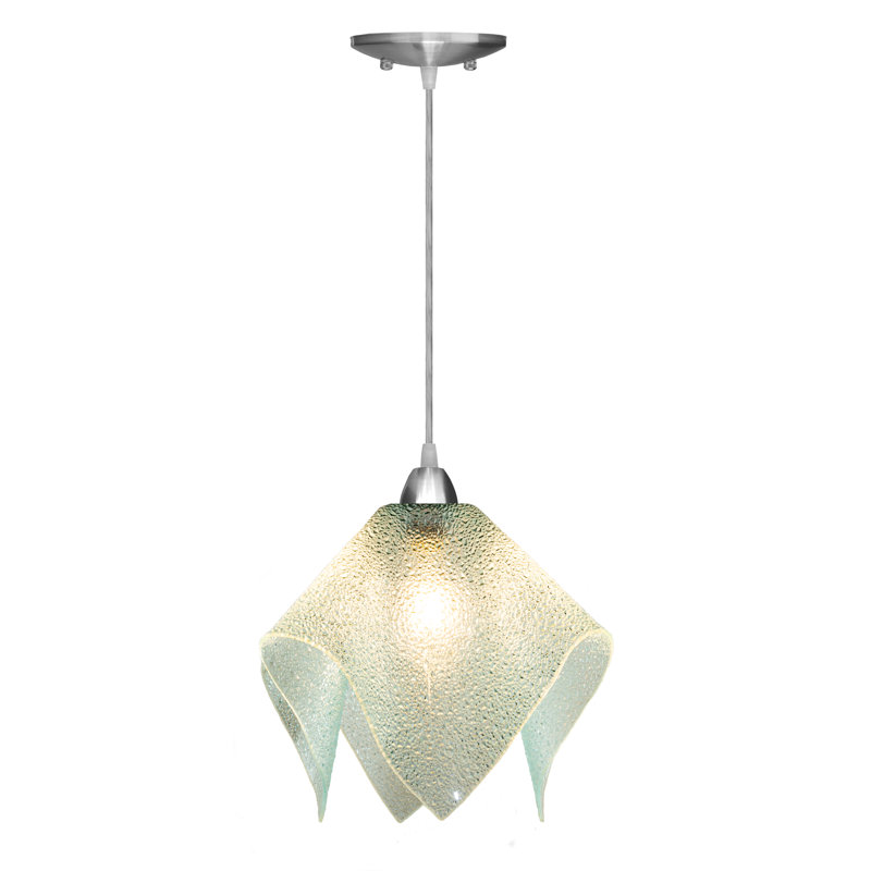Wilclay 1-Light Unique / Statement Bell Pendant