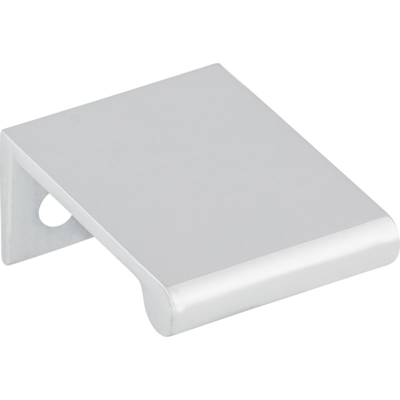 Europa Finger pull, Polished Chrome, 5/8" Center to Center