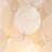 23.6'' Modern Gold Capiz Shell Chandelier 7-Light, Coastal Drum Pendant Light