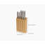 Elevate™ Steel 5 Piece Kitchen Knife Set with Bamboo Block