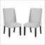 Ensemble de 2 chaises Modern Elegance
