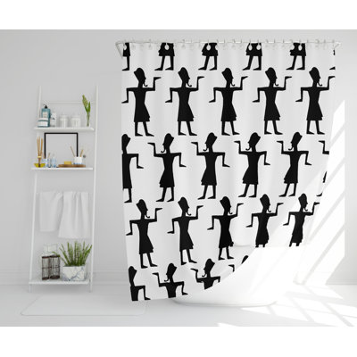 Rathulf Polyester Shower Curtain Set