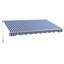Auvent de terrasse rétractable en polyester Outsunny-97850777-97850778-97850779