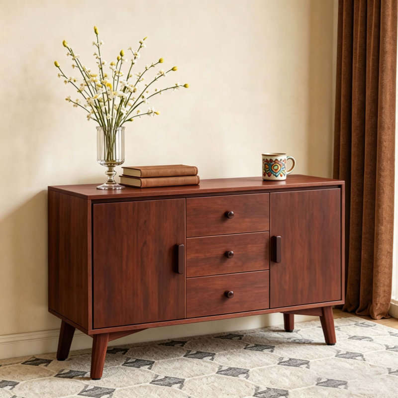 Buffet 47,3 po Mid Century Modern