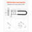 Toilet Safety Rail, 23.8 Inch U-Shaped Handicap Grab Bar, Foldable Senior Safety Pole, Flip Up Toilet Grab Bar With Anti-Slip Support Handle, 300 Lb Load Capacity For Elderly, Disabled, Pregnant-123055269