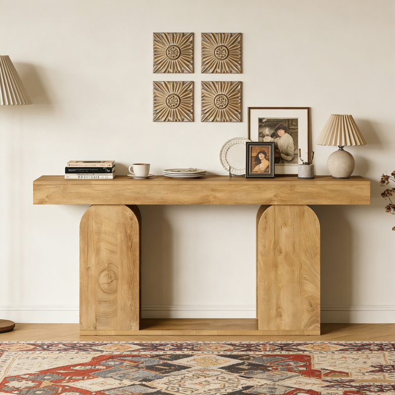 Canapé-lit Rustic Console, Brun pâle