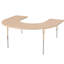 Table d'activité en fer 60 "x 66" avec pieds réglables-573455673-538156477-570051456