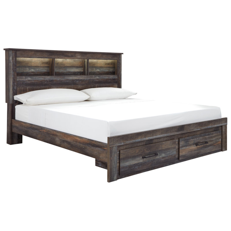 Drystan Bookcase Bed, King