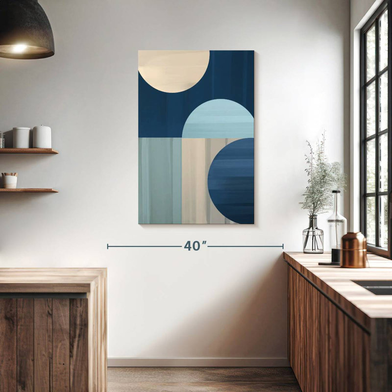 Avery Blue II, 39" H x 26" W