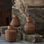 Ensemble de 3 vases de table en terre cuite 3 pièces Cecilia Brown