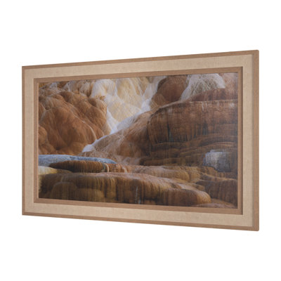 Liquid Travertine By Gary Blatter A Hand Embellished Framed Art Print