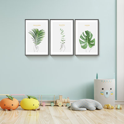 " Leaves " 3 - Pieces