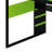 Loft Bed With Integrated Desk, Multi-Level Storage Shelves, USB Ports & RGB Lighting-840089093