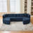115"W 4-Piece Upholstered Sectional-1592028618