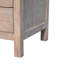 Table de chevet 2 tiroirs Acid Wash