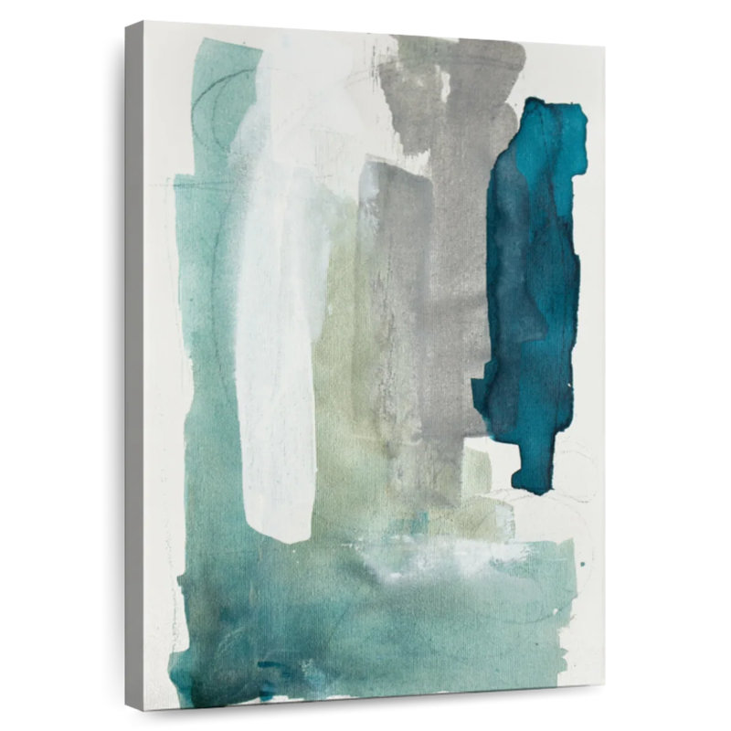 Avery Turquoise Seaglass I, 45" H x 30" W