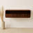 Floating California Walnut Open Console