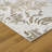 Modern Distressed Marble Area Rug-117216045