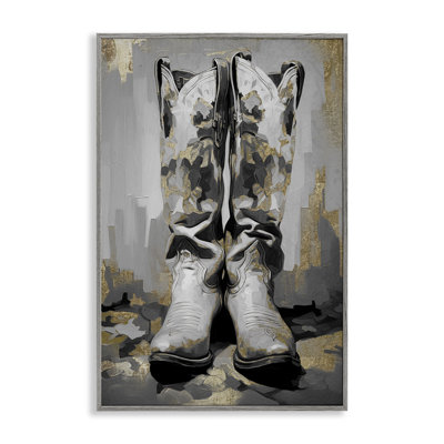 Glam Streaked Boots Giclee Art by Sasha