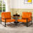 Angellina Faux Leather Armchair-1299128893