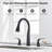 Widespread Dual Handle 360° Spout Swivel Pull Down 3 Modles Sprayer Kitchen Faucet-115431366