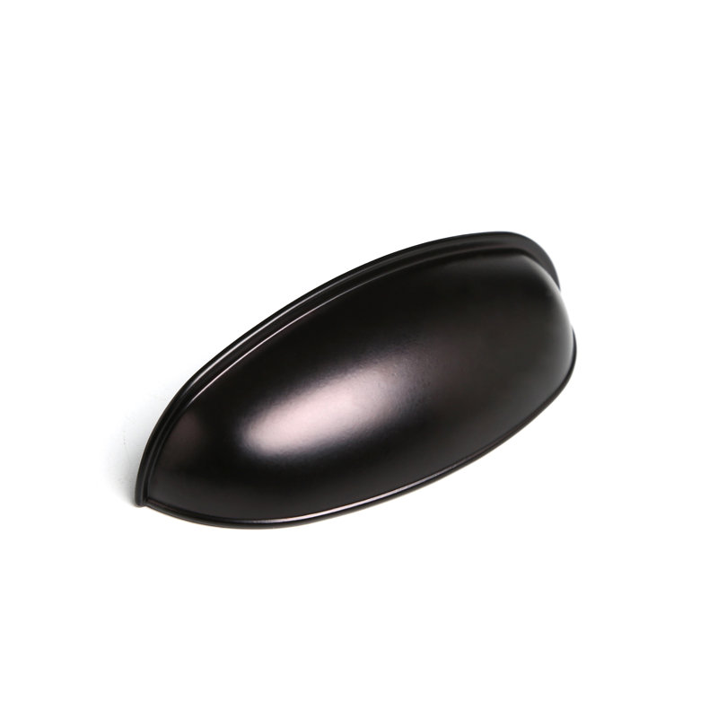 2 1/2" Center to Center Cup/Bin Pull, Dark Oil Rubbed Bronze