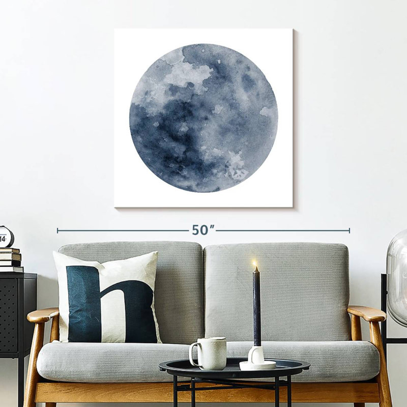 Oberle Celestial Blue Moon, 30" H x 30" W