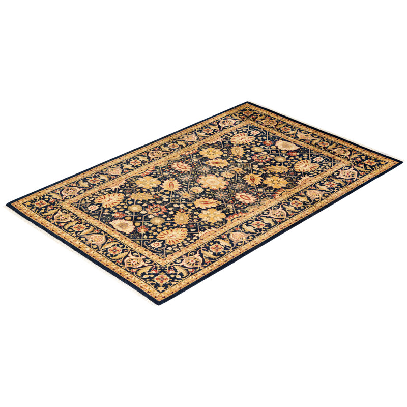Mogul One-of-a-Kind 4'8" X 7'2" Hand Knotted Area Rug