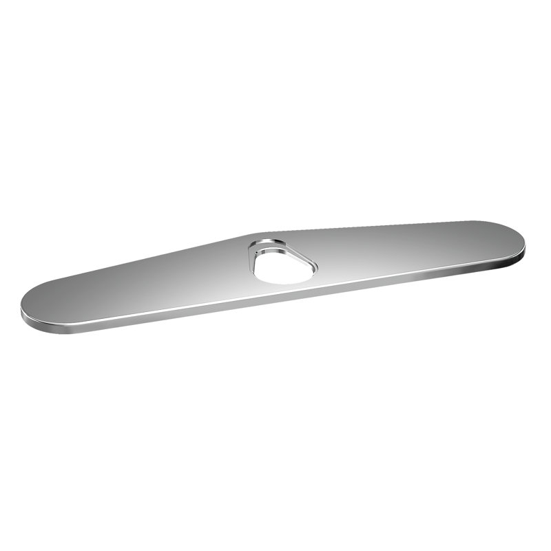 Plaque de terrasse Beale, Chrome poli