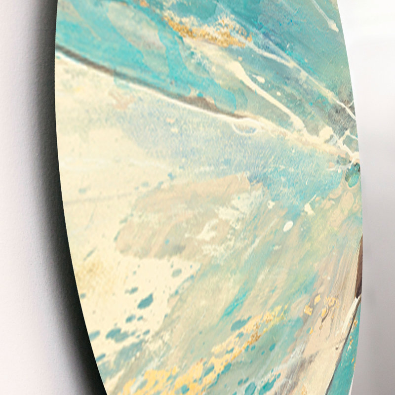 Modern Abstract Wall Decor on Metal