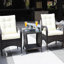 Mobilier de patio 3 pièces: modulaire avec coussins de siège et table basse beiges - Améliorez votre expérience en plein air Pièce: Chaises et à l'eau