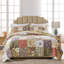 Ensemble de courtepointe 3 pièces 90 x 90 po Greenland Home Fashions Blooming Prairie-283212495