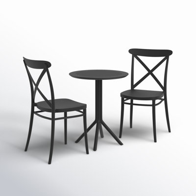 Farrah 2 - Person Patio Dining Set with Round Table