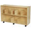 8 Compartment Manufactured Wood Book Display