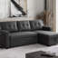 Canapé modulaire convertible rembourré avec méridienne coulissante-952222189-952222184