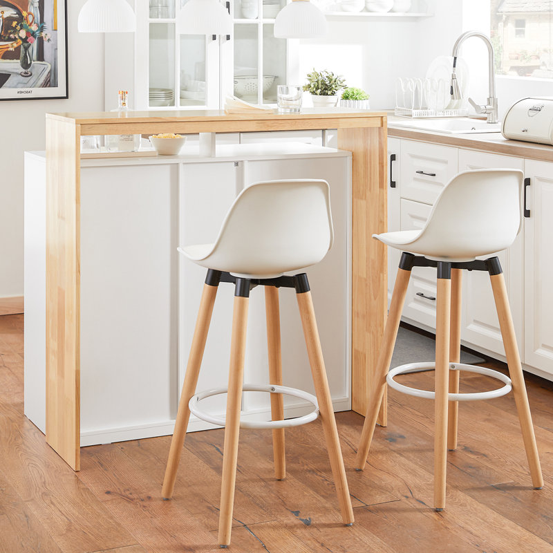 Amae Wood Kitchen Island